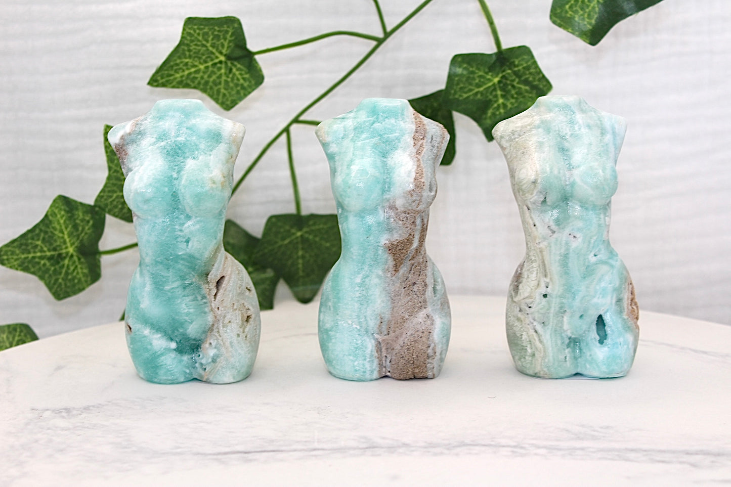 Aragonite Goddess Bodies