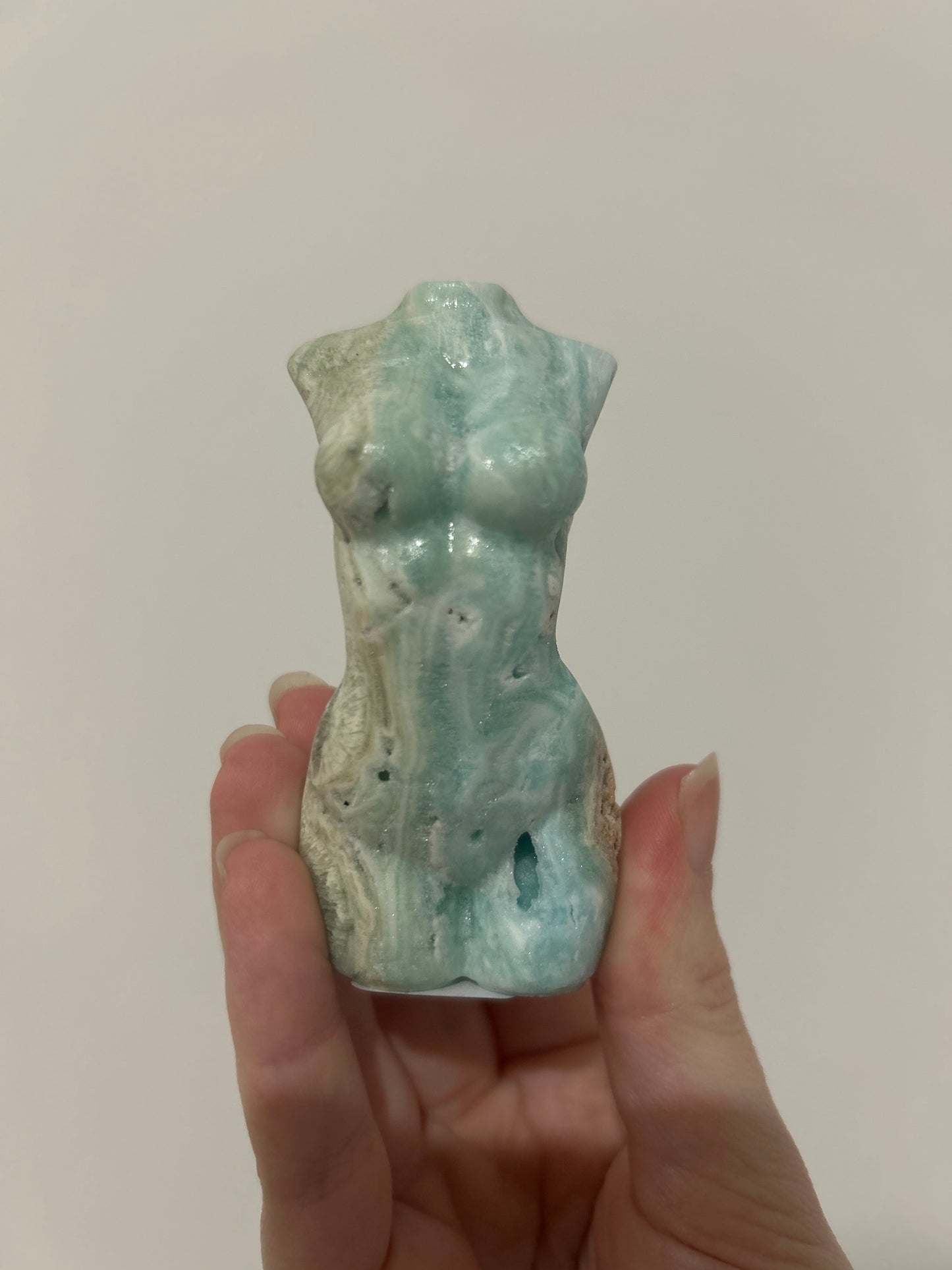 Aragonite Goddess Bodies