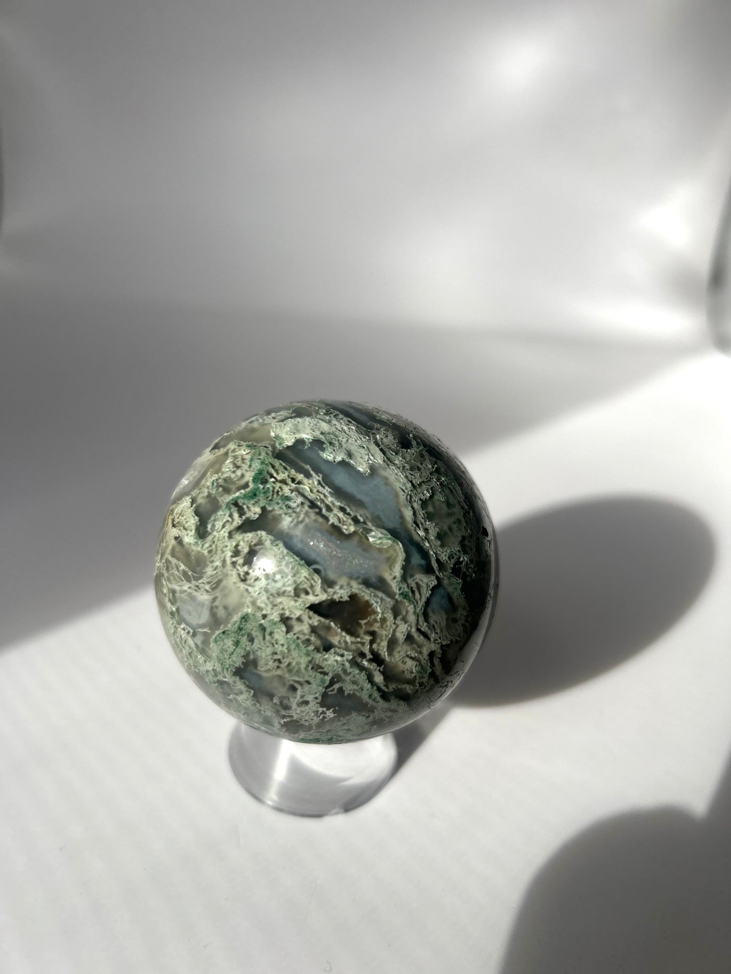 Moss Agate Sphere