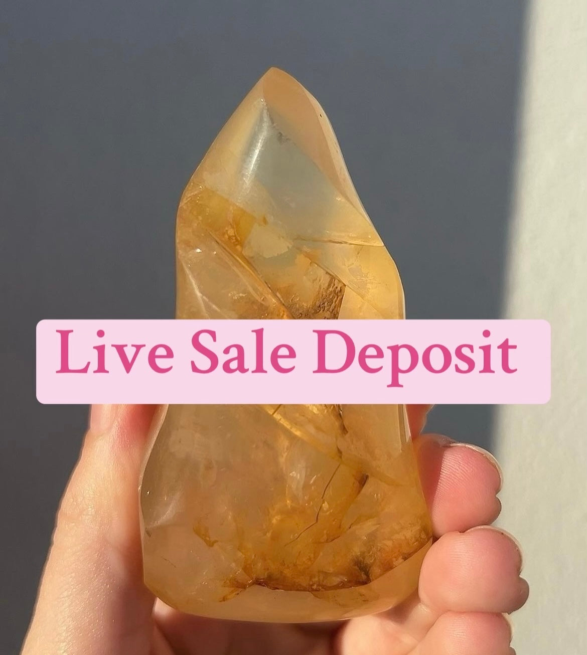 Live Sale Deposit