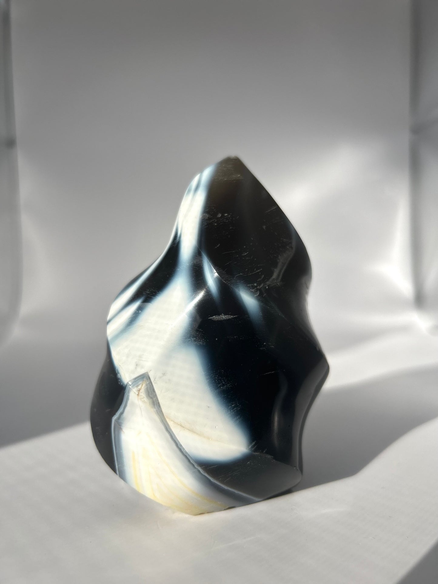 Orca Agate Flame