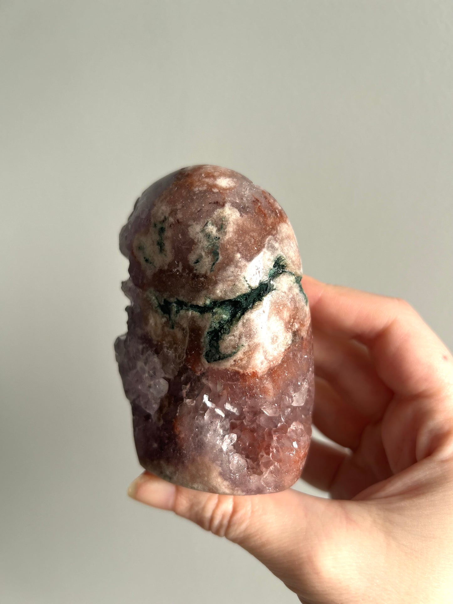 Pink Amethyst/Amethyst freeform