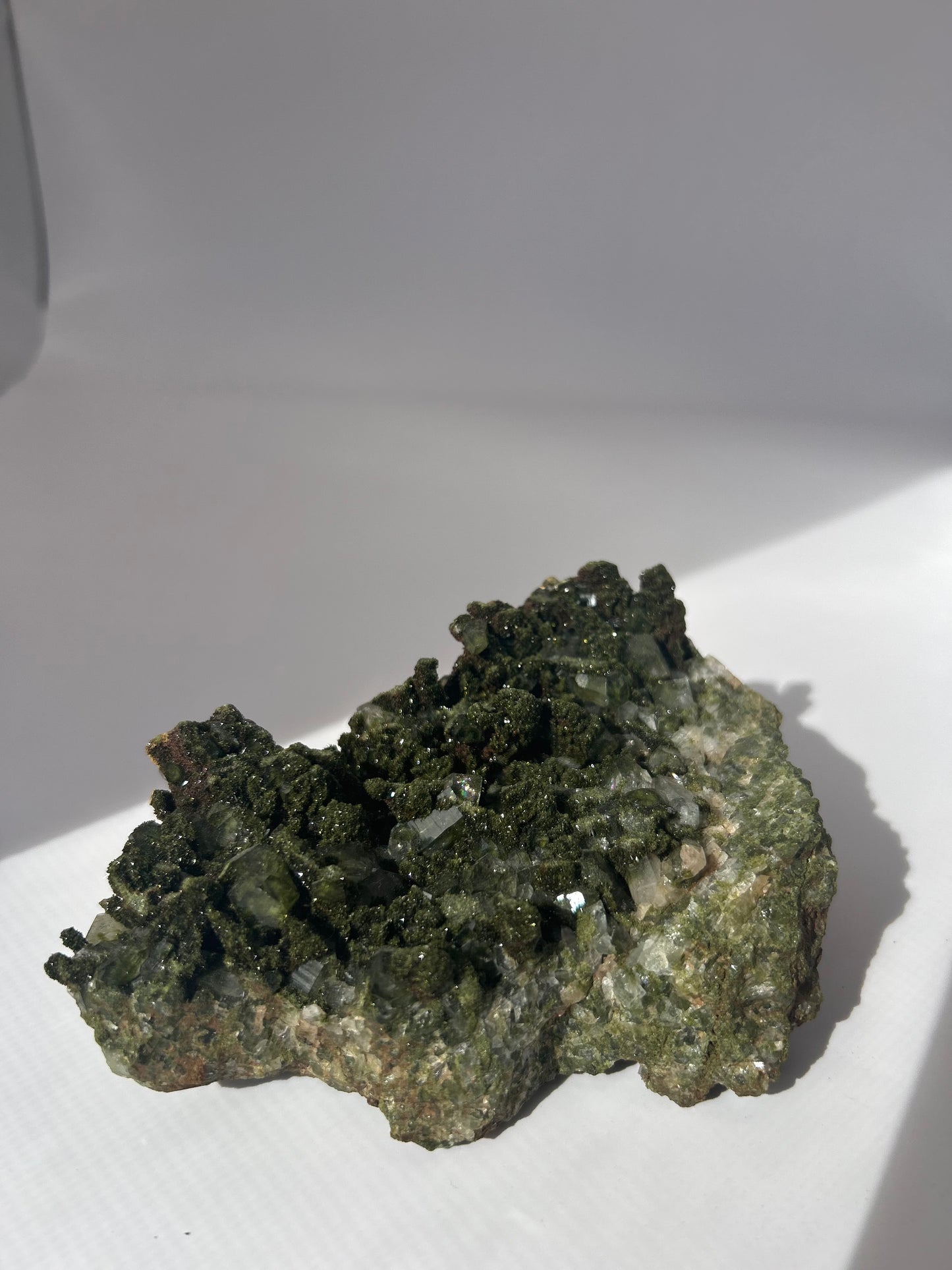 Epidote In Quartz