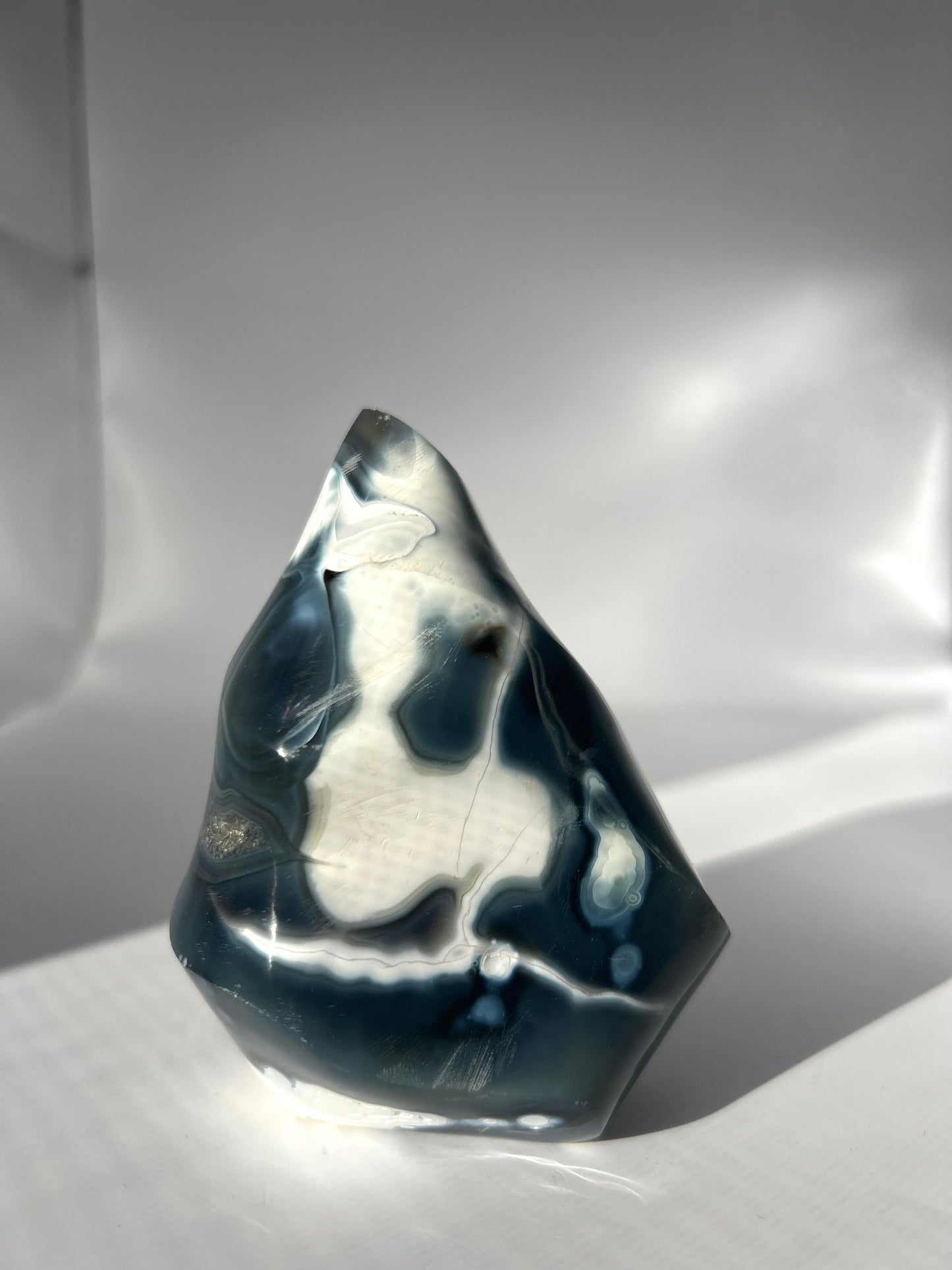 Orca Agate Flame