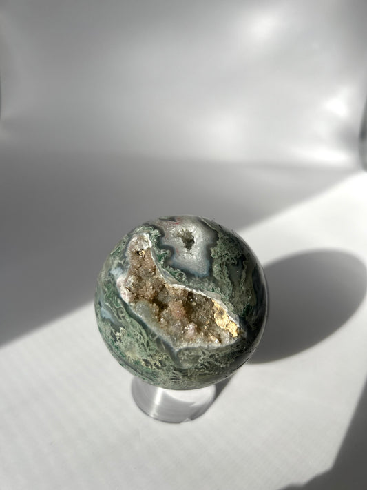 Moss Agate Sphere