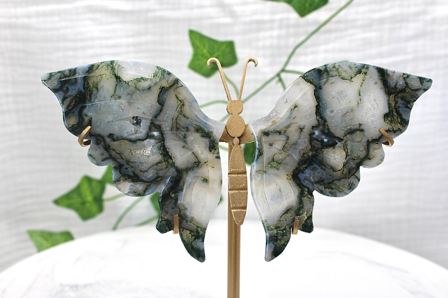 Moss Agate Wings
