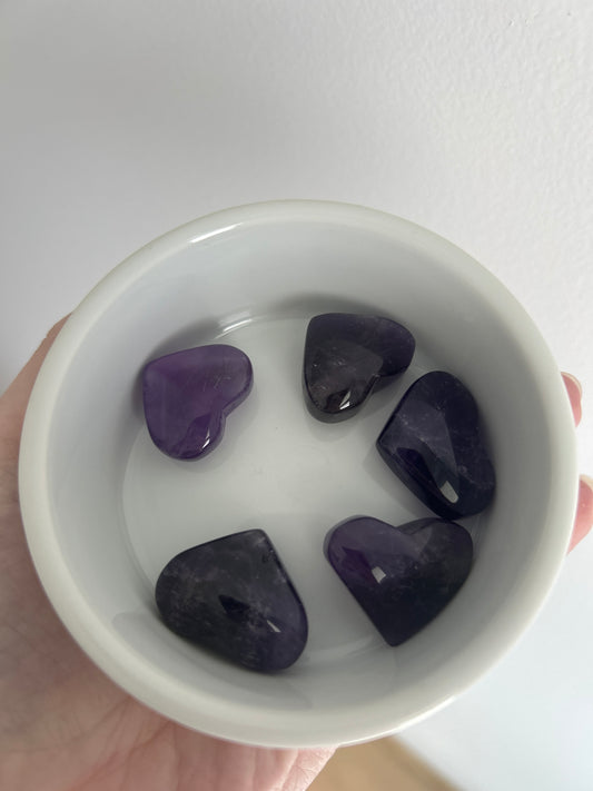 Amethyst Hearts