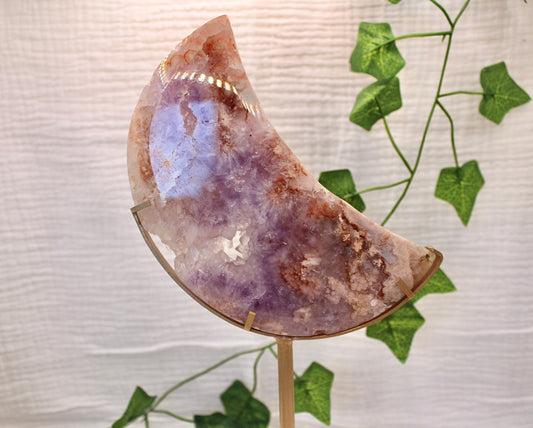 Flower Agate Moon