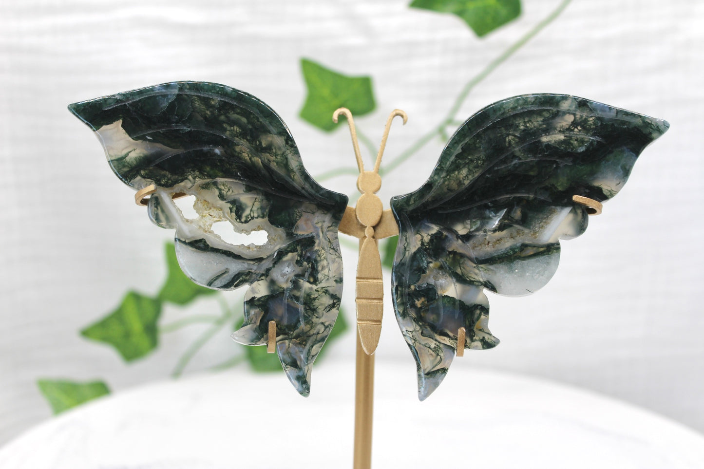 Moss Agate Wings