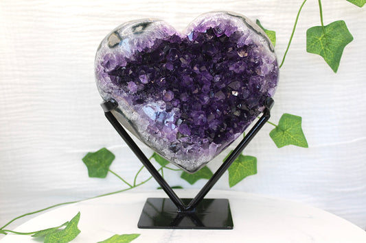 Amethyst Heart